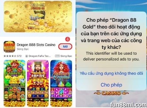 Chấp nhận quyền truy cập & hoàn tất